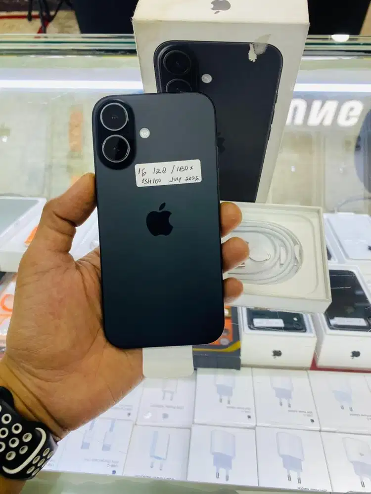 iphone 16 128 GB ex iBox black