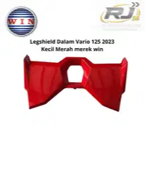 Legshield Dalam honda Vario 125 2023 Kecil Merah merek win