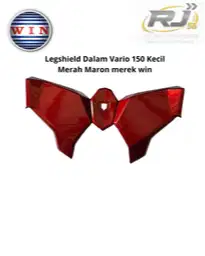 Legshield Dalam honda Vario 150/125 Kecil Merah Maron merek win
