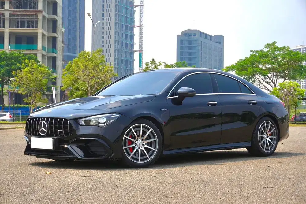 Special Mercedes Benz CLA45s C118 4Matic+ AMG 2023 Hitam Bunga 0%