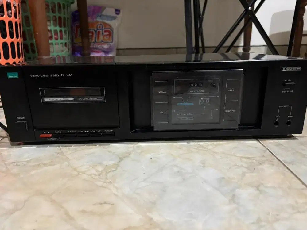 tape deck sansui d-55m