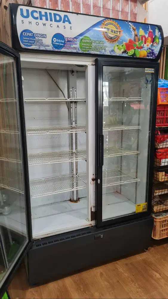 Showcase 2 pintu