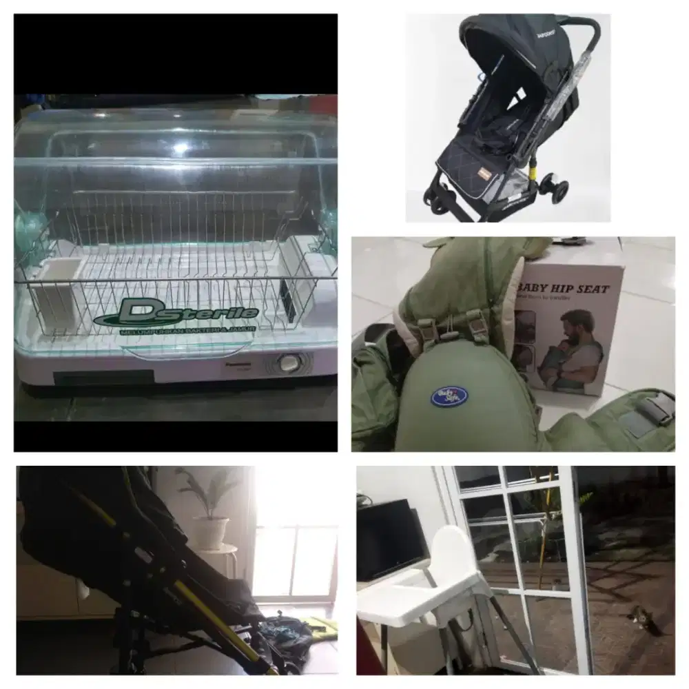 Di Jual murah Dsteril, stroller & baby chair