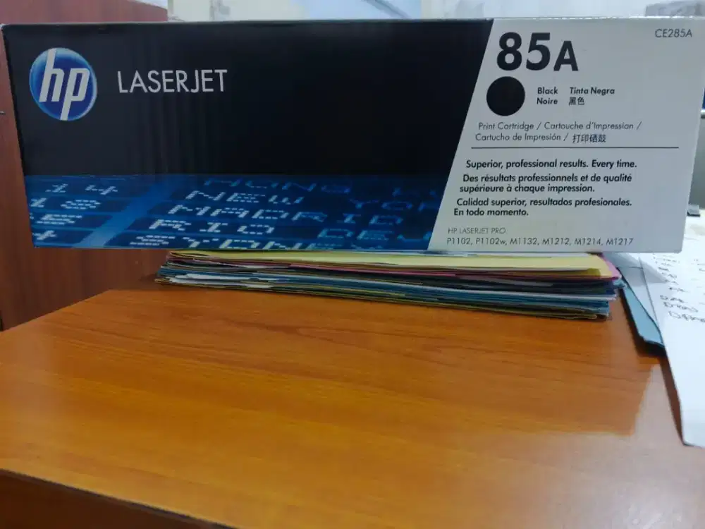 Terima tinta toner baru dan bekas