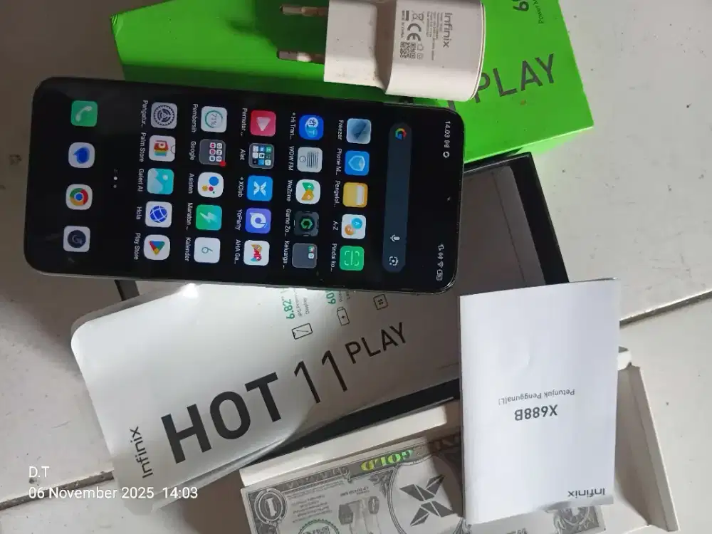 Infinix hot 11 play 4/64