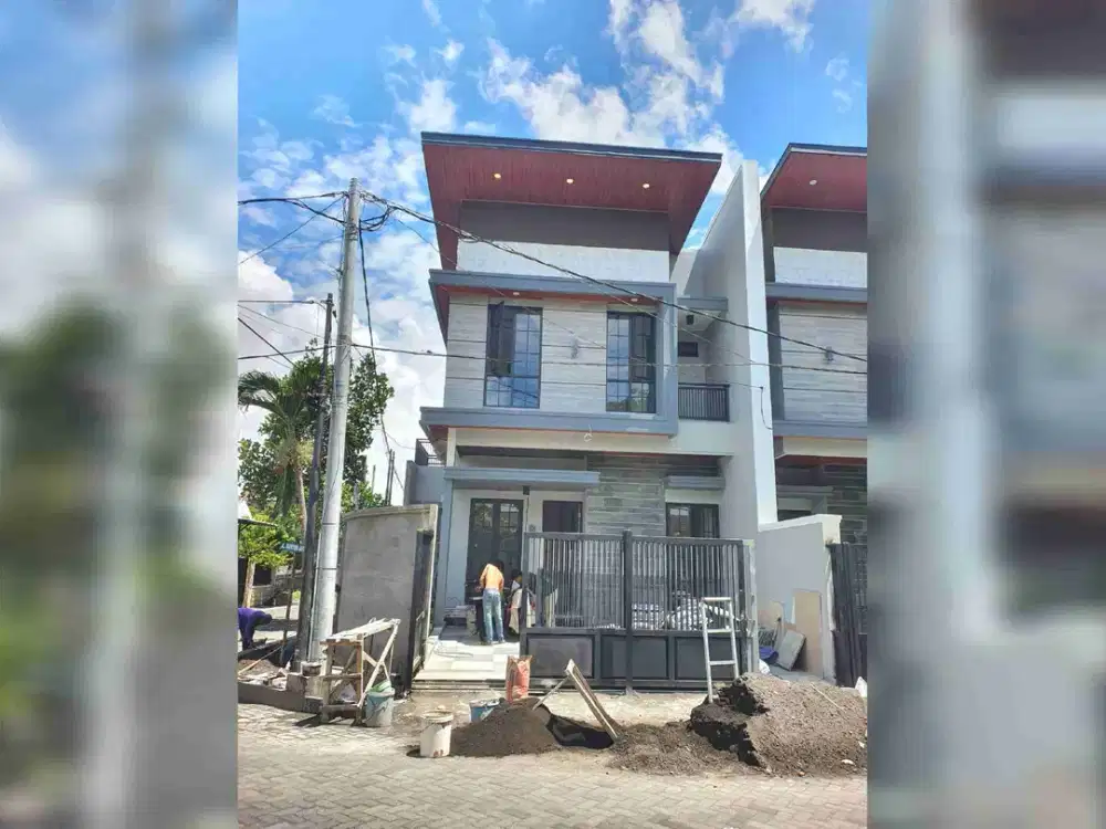 RUMAH MANYAR SURABAYA PALING NYAMAN DI JALAN UTAMA PERUMAHAN ROW JALAN 4 MOBIL