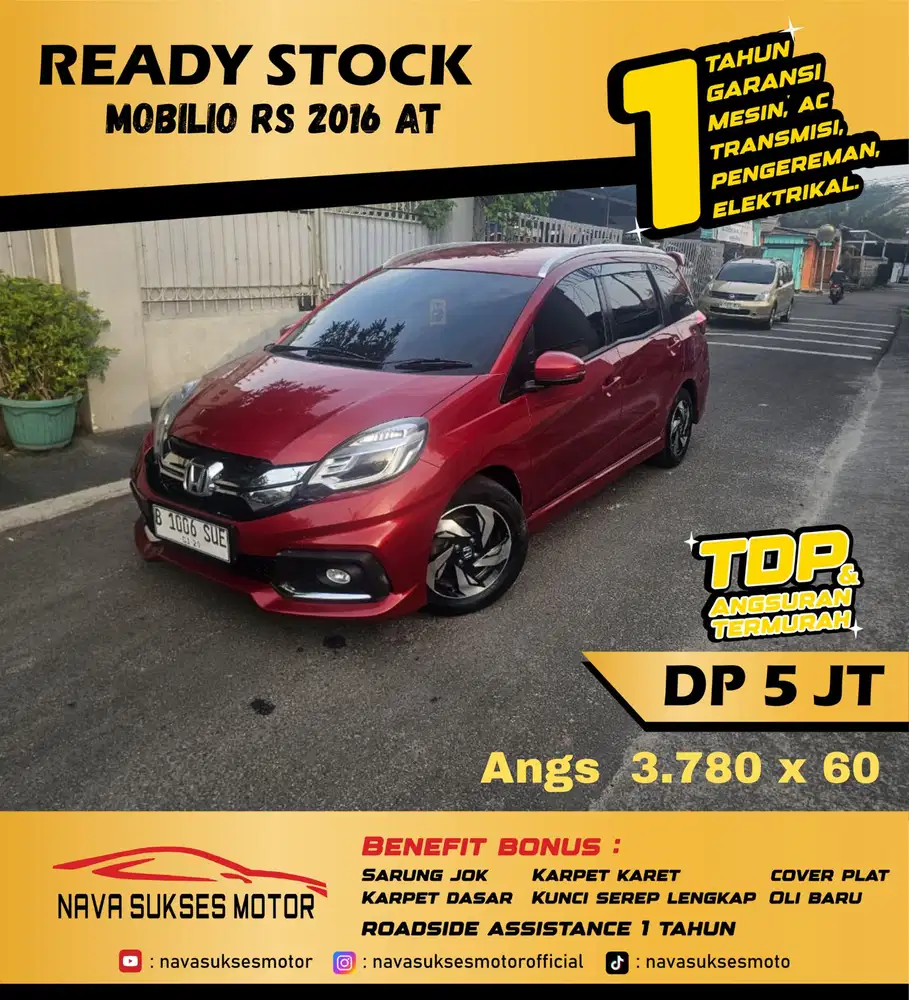 TDP 5 JUTA - MOBILIO RS AT 2016