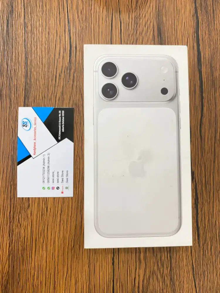 Ready iphone 17 promax 2tb silver cuma ada 1 unit !!