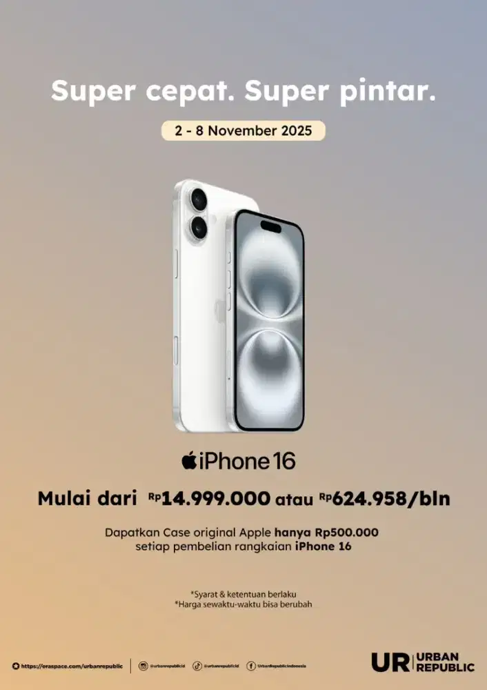 Yang udah ngincer iPhone 16, waktunya GERAK!
