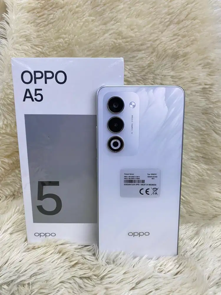 Oppo A5 ram 8/128 Gb White Garansi september 2026#3Gcom