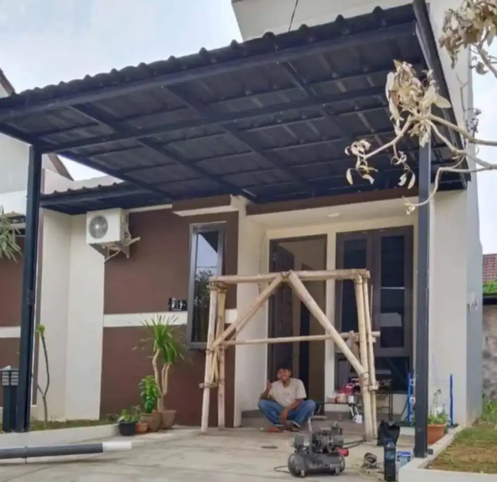 KANOPI BAJA RINGAN PASANG DULU BARU BAYAR