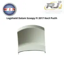 Legshield Dalam honda Scoopy FI 2017 Kecil Putih merek win