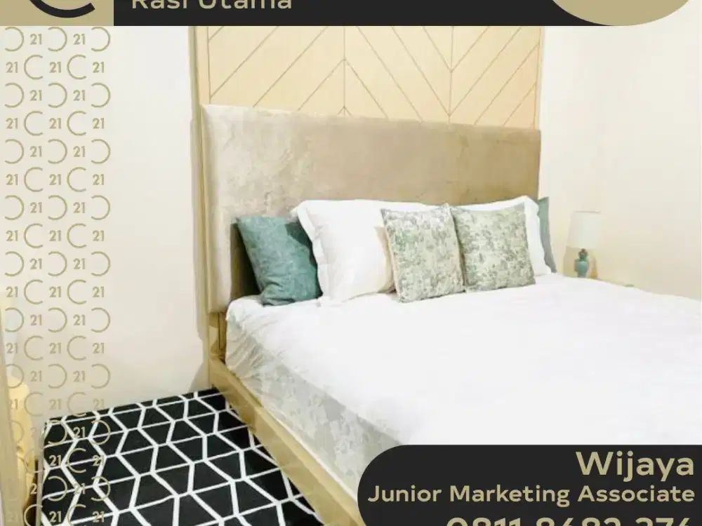 DIJUAL RUMAH SEMI FURNISH DI KOTA WISATA CIBUBUR