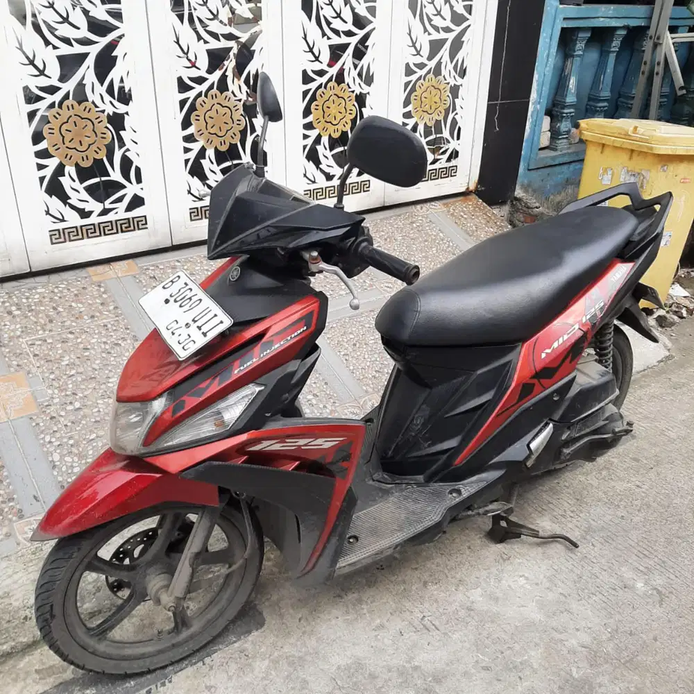 Yamaha Mio M3 2015 ss lengkap mesin bagus stater tokcer plat B DKI