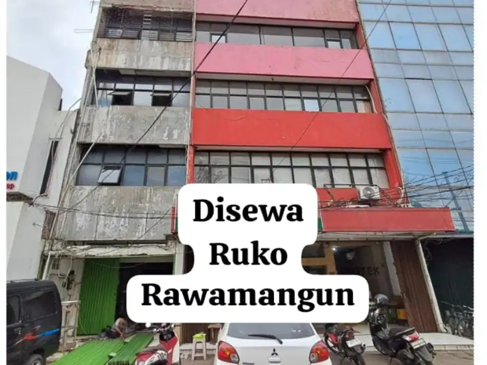 Di Jual Ruko Gandeng 3 Disewakan – Lokasi Strategis di Rawamangun, Jakarta Timur