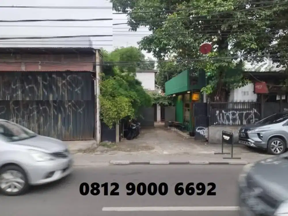 Dijual Rumah dan Tempat Usaha Komersial di Bintaro Permai Jakarta Selatan Pinggir Jalan