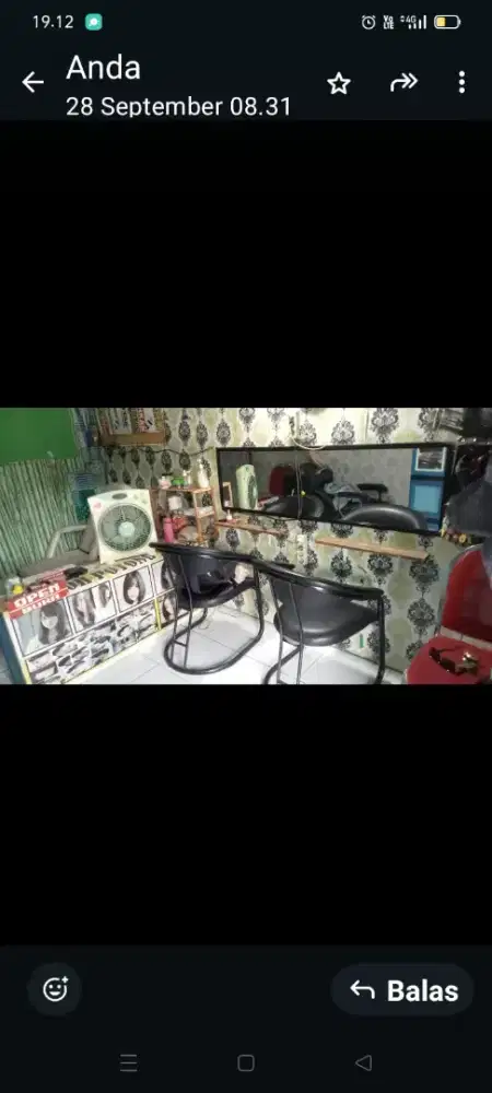 Perlengkapan usaha salon