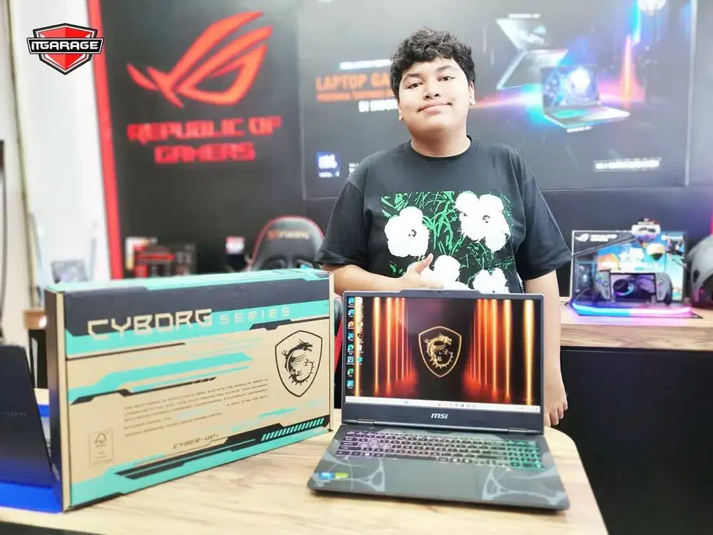 PROMO! MSI Cyborg 15 B2RW With Intel Core 7 240H 16/512 & RTX 5060-8GB