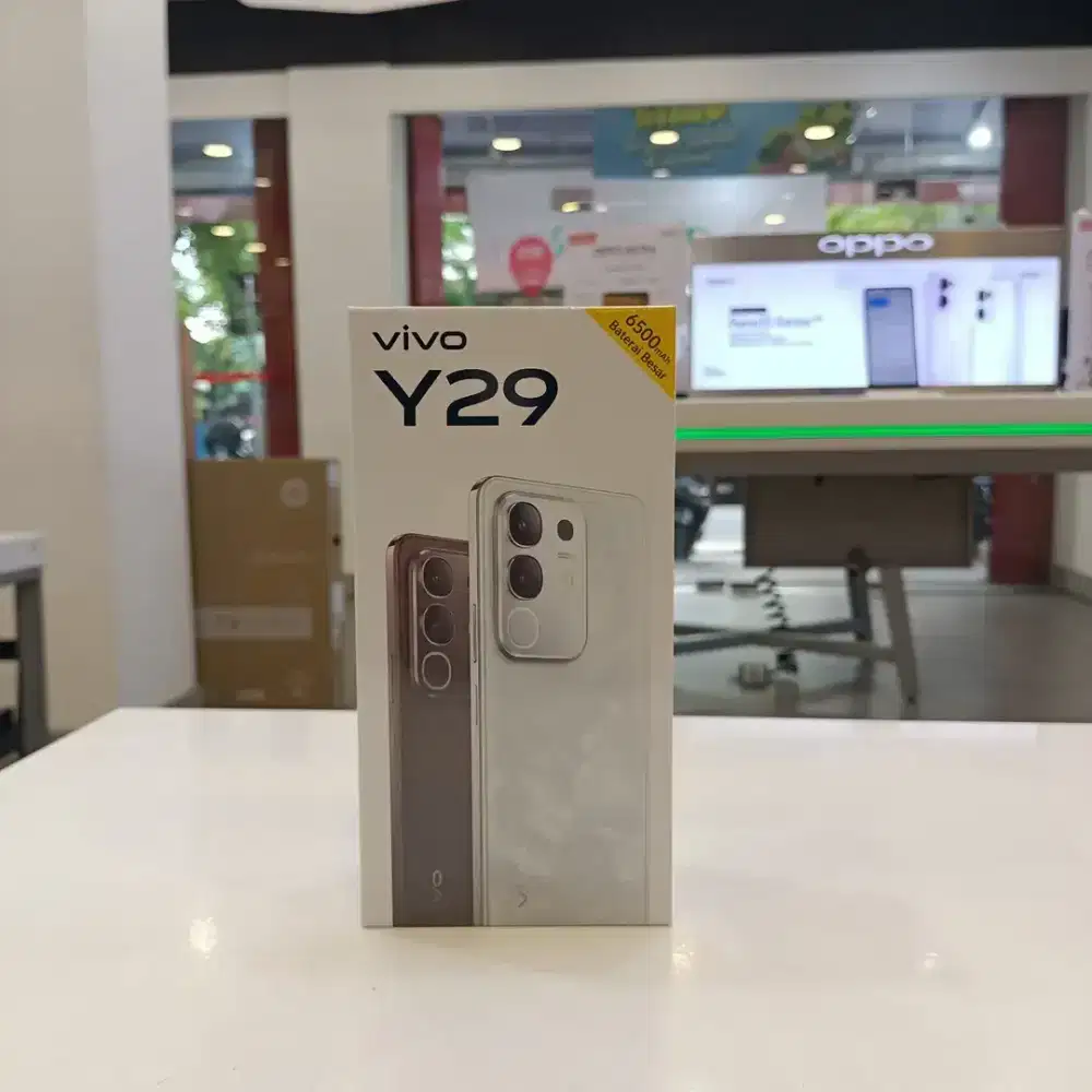 Vivo Y29 8+8/256Gb Brown/White Garansi Resmi Cicilan Cukup Ktp Aja.