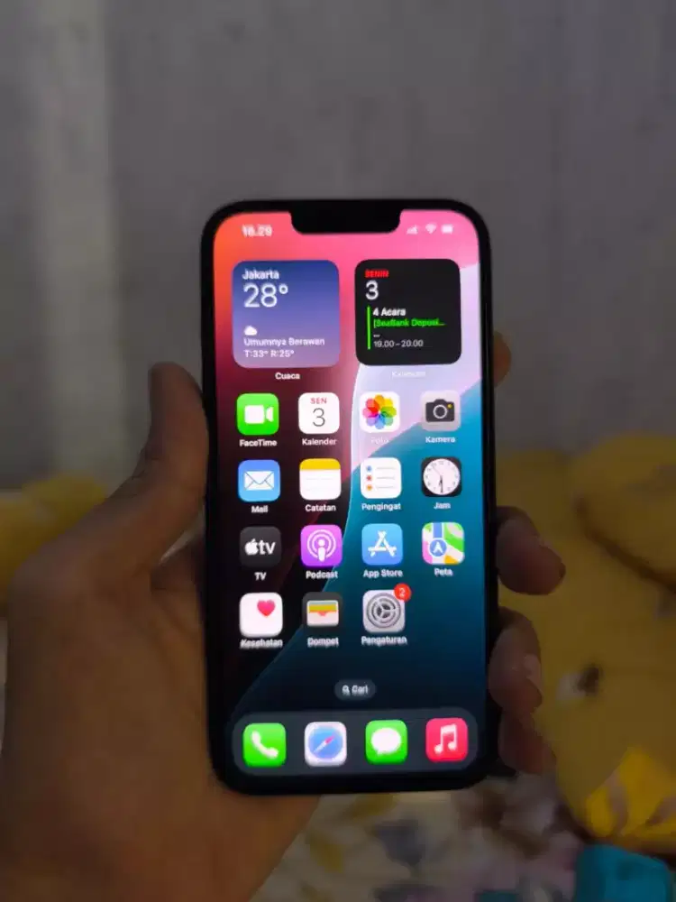 IPHONE 13 128 EX IBOX GARANSI ON SAMPAI JUNI