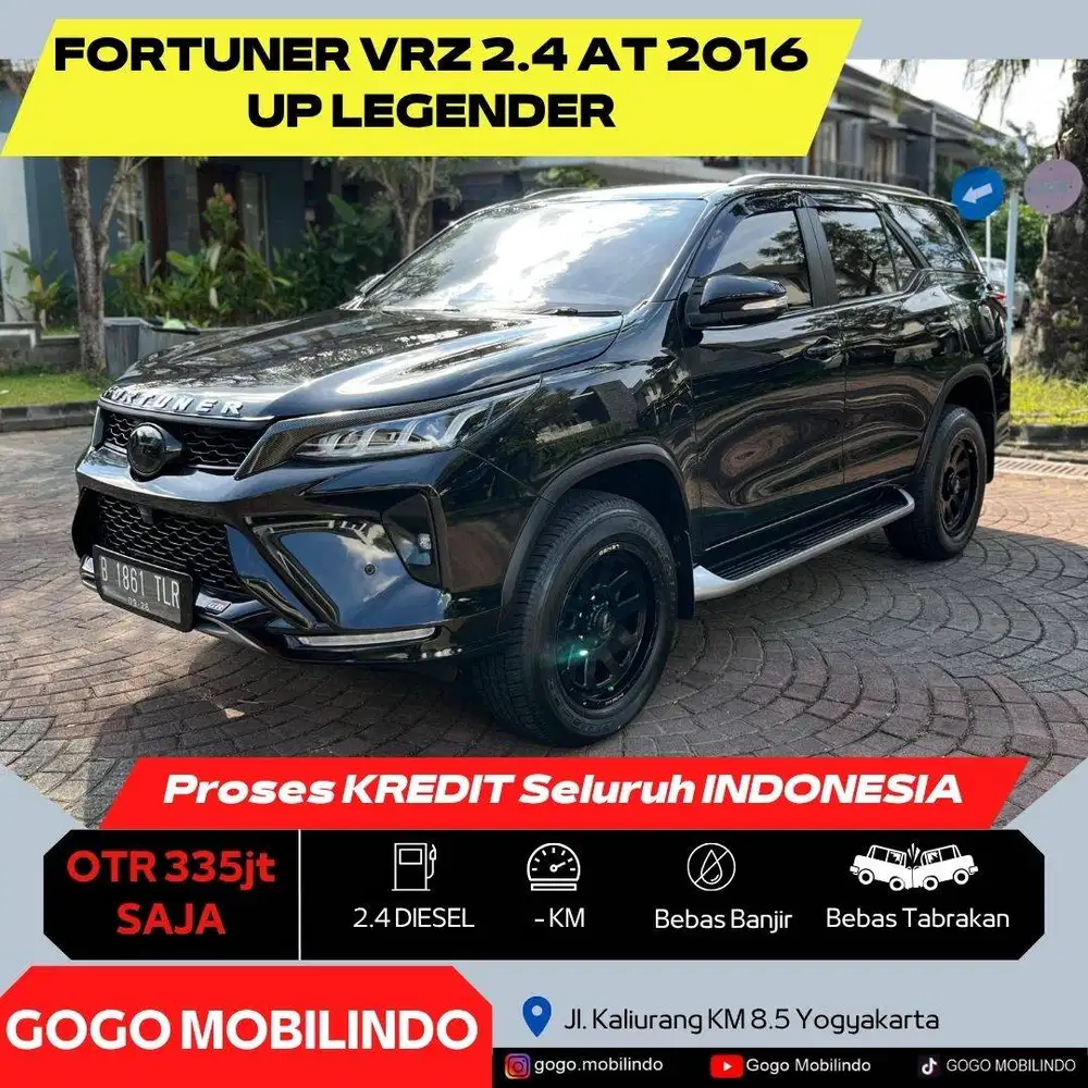 Fortuner VRZ Matic 2016 Up Legender ISTIMEWA Bisa Tukar tambah