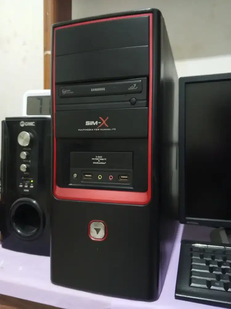 Pc cpu intel core i5 + ssd 256gb + ram 8gb (cpu only)