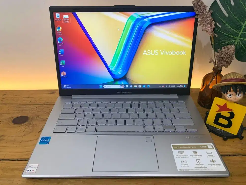 Laptop Asus Vivobook Go 14 Core i3 N305 RAM 8 GB Garansi On Panjang