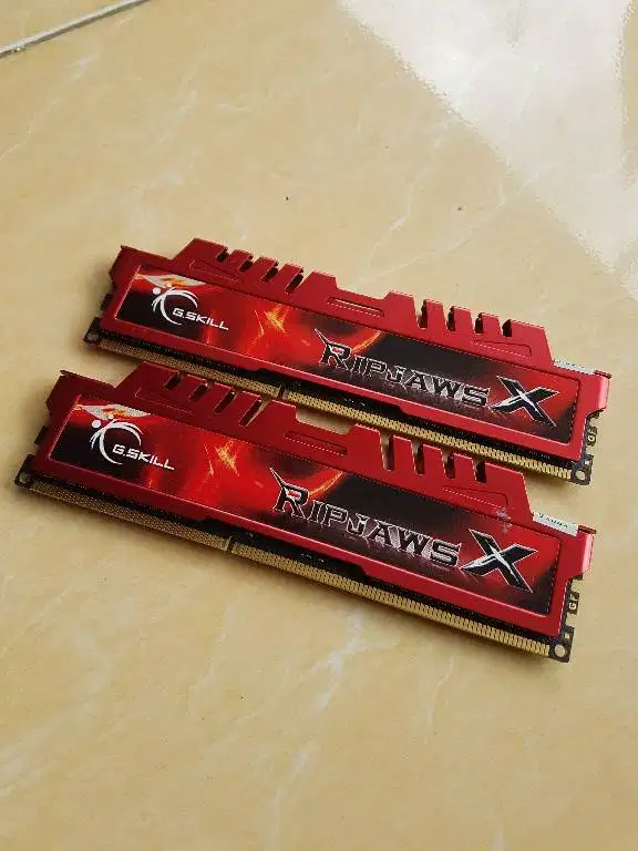 Ram DDR3 2x4gb 8GB Gskill Ripjaws Red 1600Mhz CL9