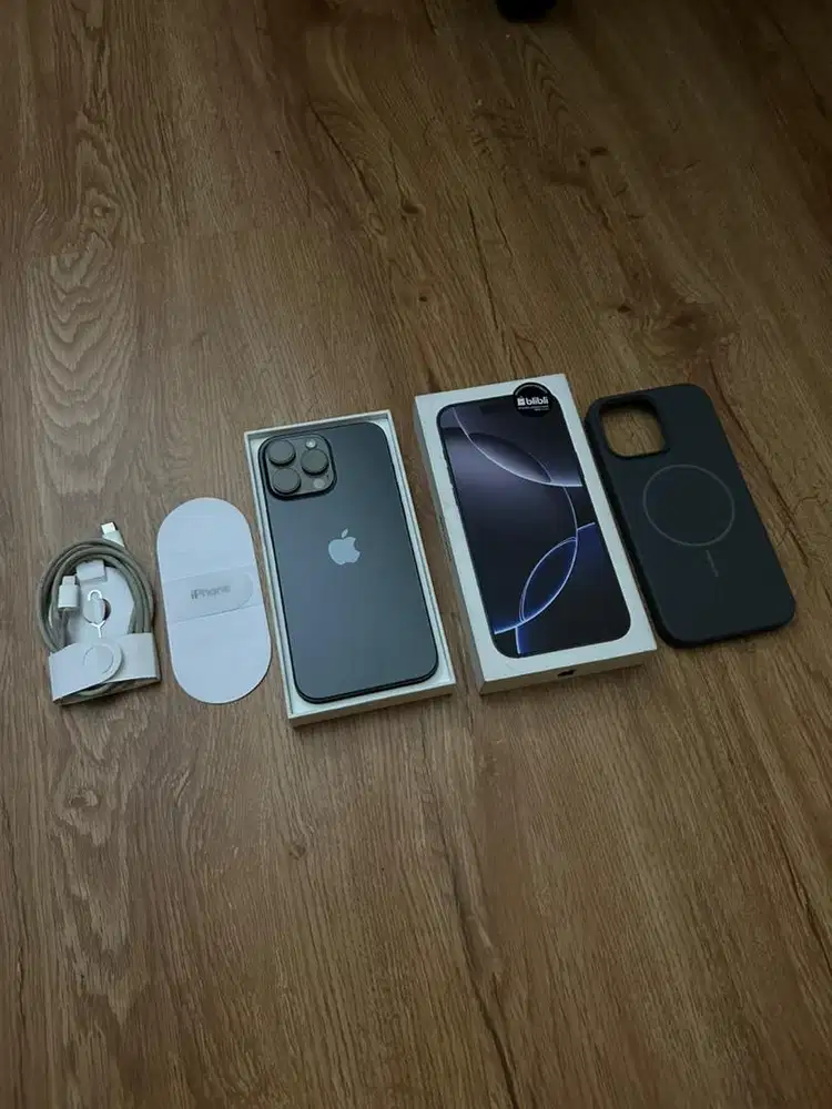 Iphone 16 Pro Max 256gb Blibli BH 100% CC 30 garansi Juli 2026