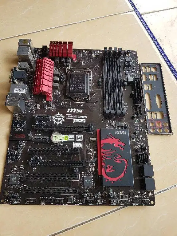Motherboard MSI Z97-G43 Gaming LGA 1150 Haswell 4th gen Intel