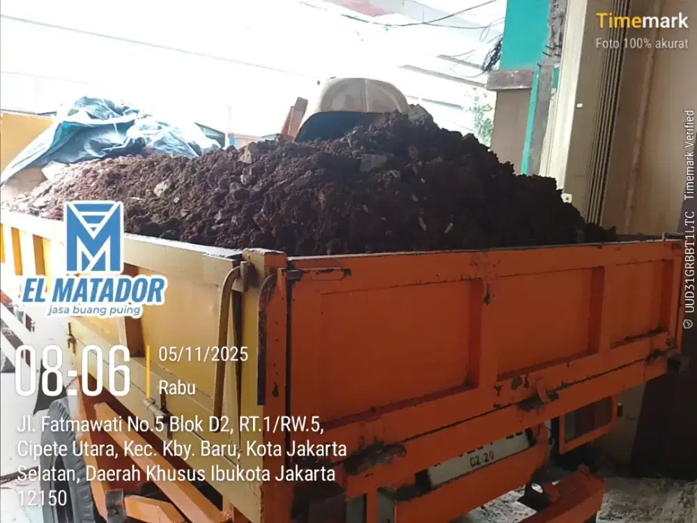 Jasa angkut puing dan sampah