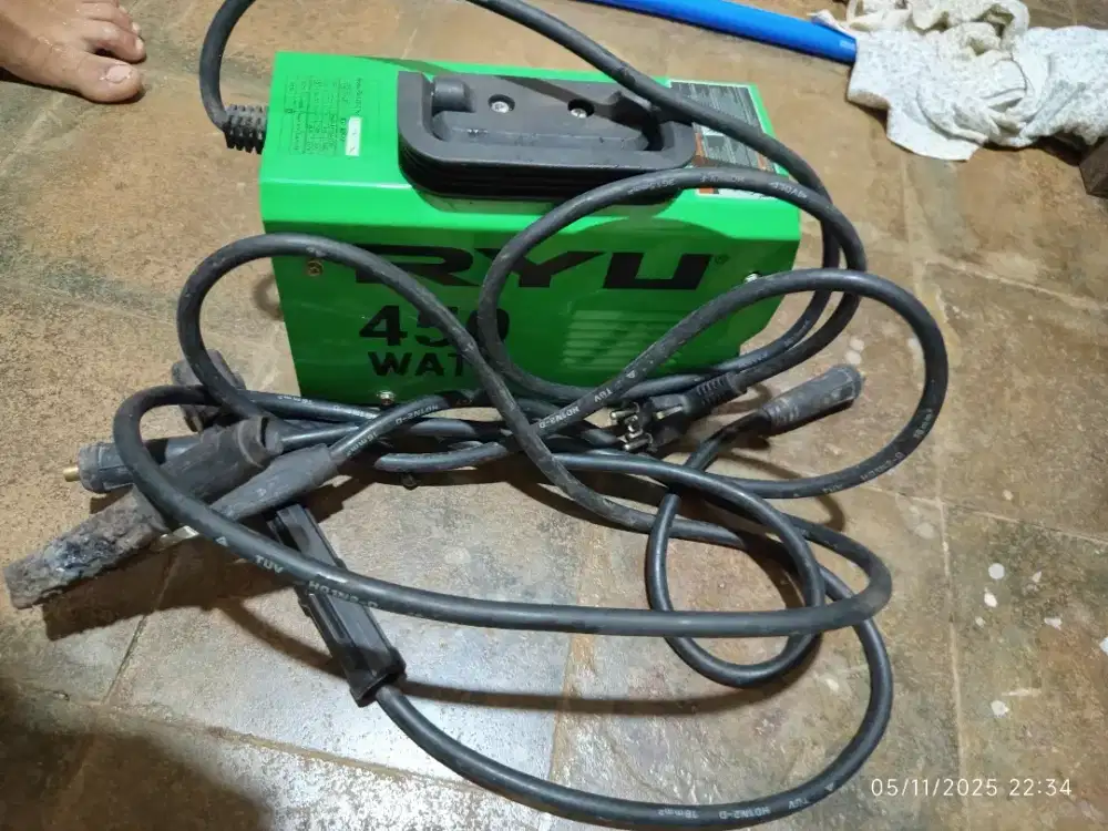 Mesin las ryu dan grinder maktec pribadi