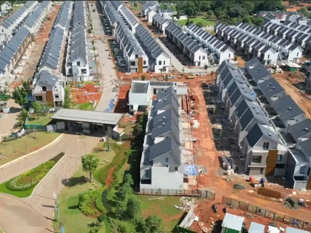 Dijual rumah 5x10 cluster Elaia Citra Garden Serpong BSD Tangerang