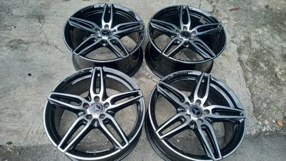 di jual velg mercy AMG r19 lebar 8/9 original
