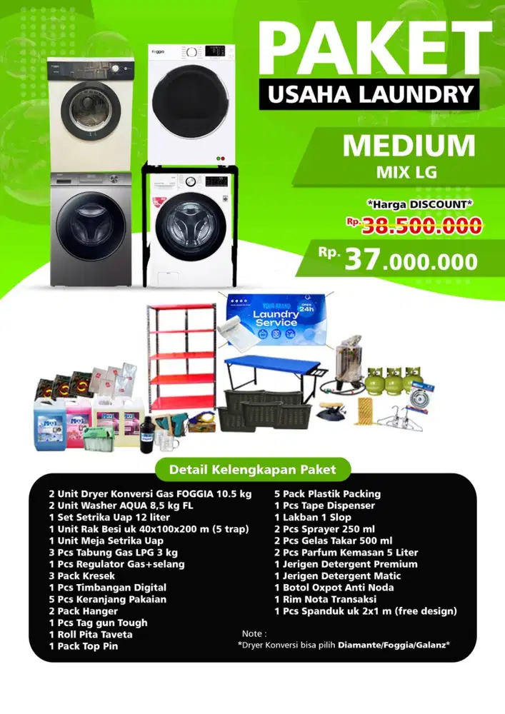 Perlengkapan Usaha Laundry