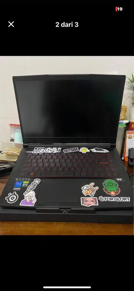 Dijual laptop msi gf 63 thin