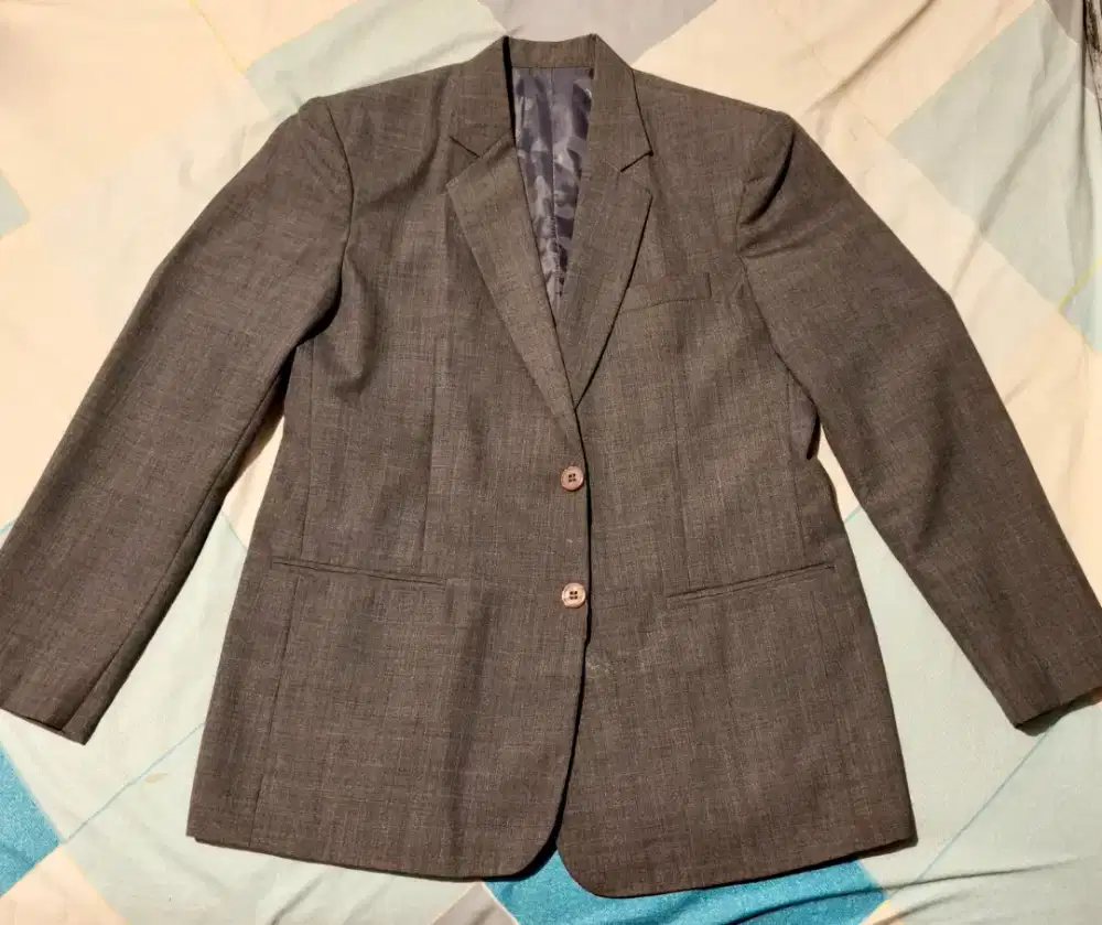 Jas pria Burbery Grey size S fit M