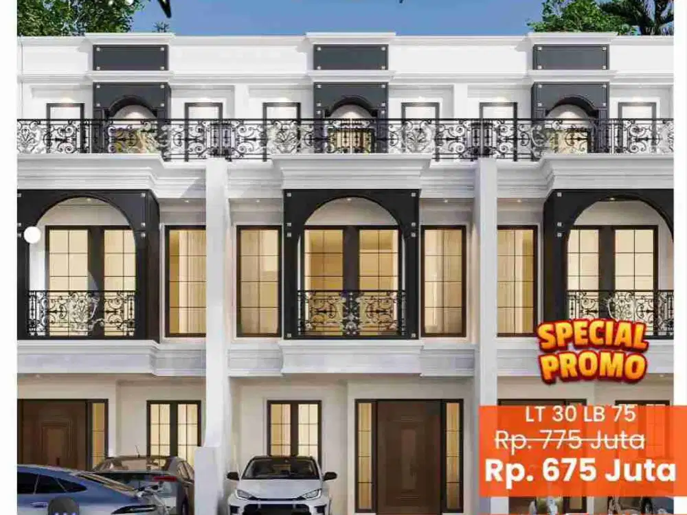 Rumah 2 Lantai Plus Rooftop di Kebagusan, Jakarta Selatan - Strategis & Bebas Banjir