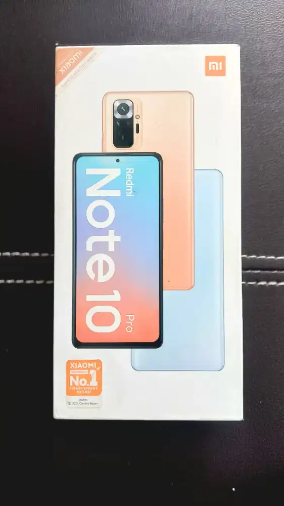 Xiaomi Redmi Note 10 Pro Ram 8/128gb fullset original no minus