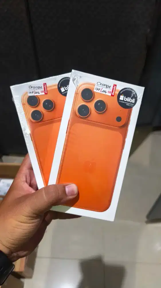 CICILAN IPHONE 17 PRO 256GB BUNGA 0% TENOR 12 BULAN