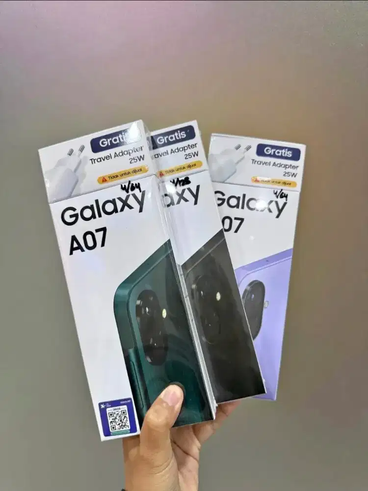 PROMO !!! Samsung Galaxy A07 6/128 Handphone baru bergaransi Resmi