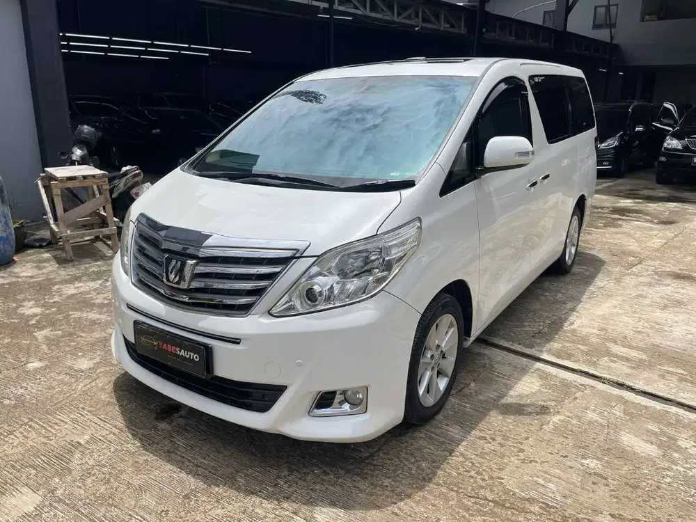 [TDP 6 JT] Toyota Alphard G ATPM 2012 Full Ors Tgn 1 Istimewa Jamin