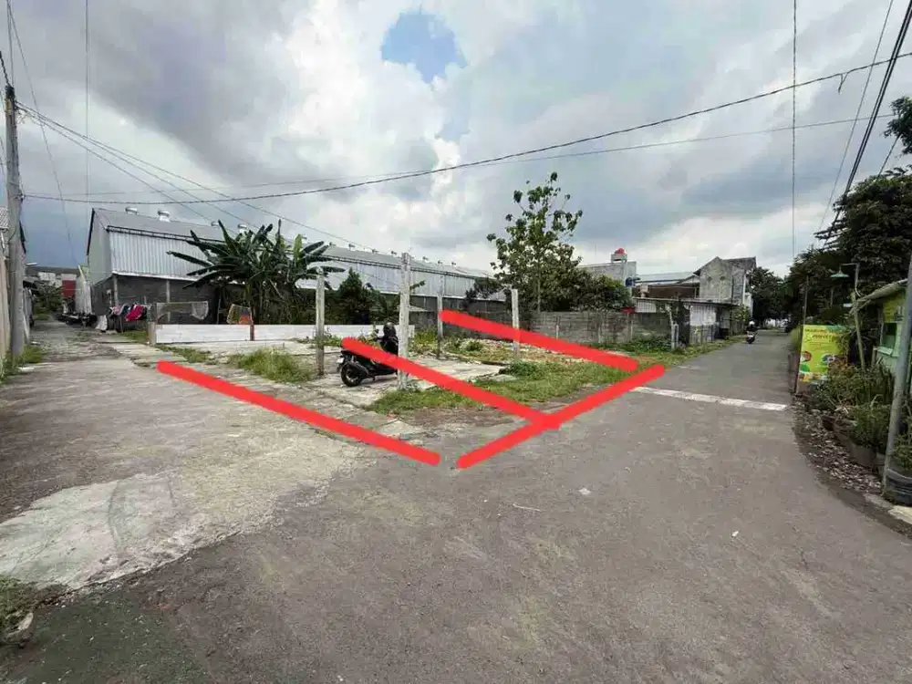 Di jual  Tanah murah, di Tegalrejo kota Yogyakarta dekat banyak MALIOBORO, KRATON YOGYA, UGM, RSUP SARDJITO