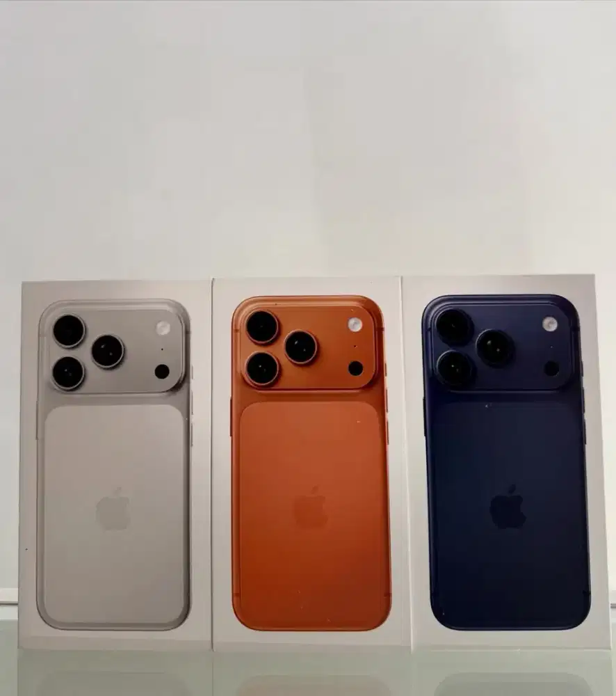 Iphone 17ProMax CosmicOrange 256Gb Garansi Resmi,Cicilan Cukup KTP Aja