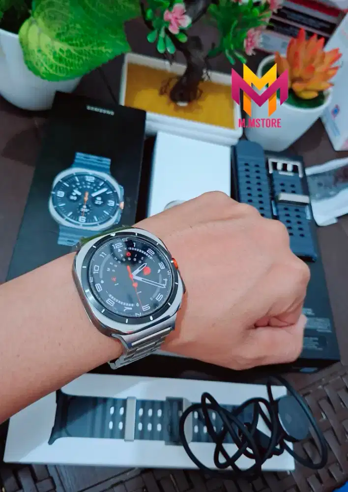 Samsung Galaxy Watch Ultra 47mm Graphite Fullset Original smartwatch