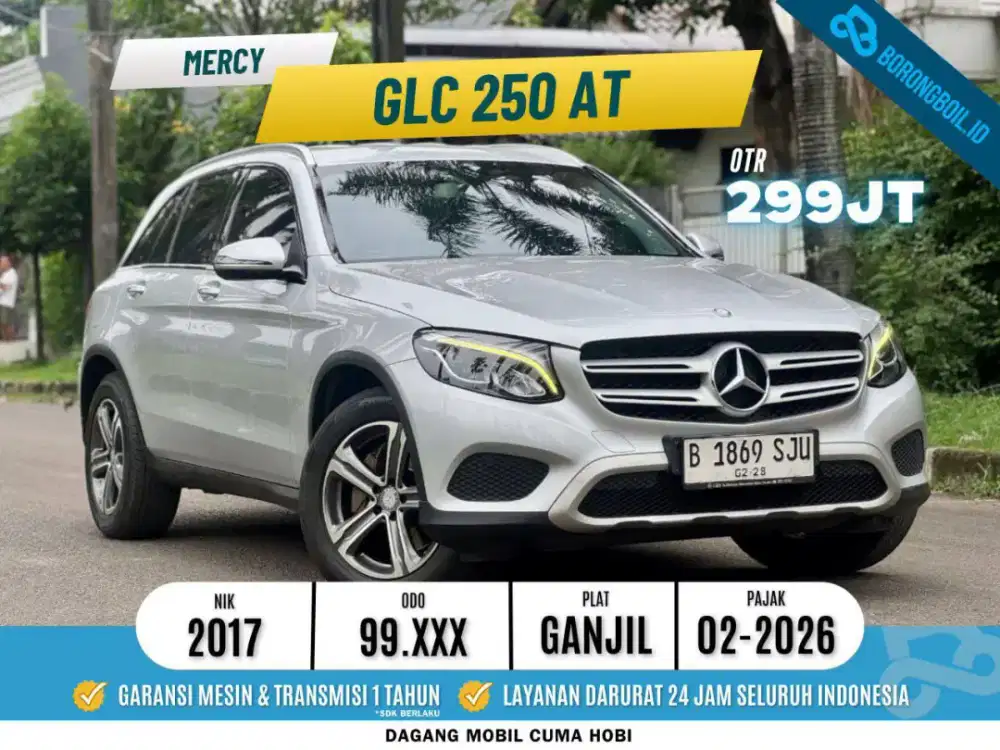 [TERMURAH] MERCY GLC 250 AT 2017
