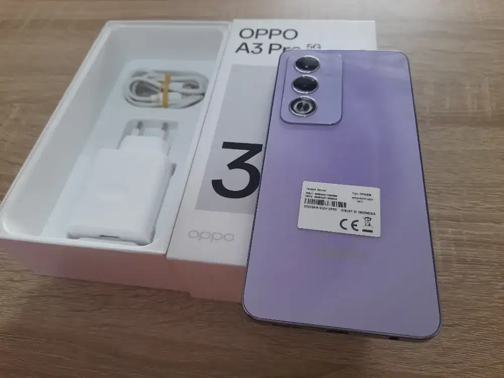 Oppo A3 Pro.5G.NFC.Finger.ram 8GB/256GB.GOLDEN PONSEL