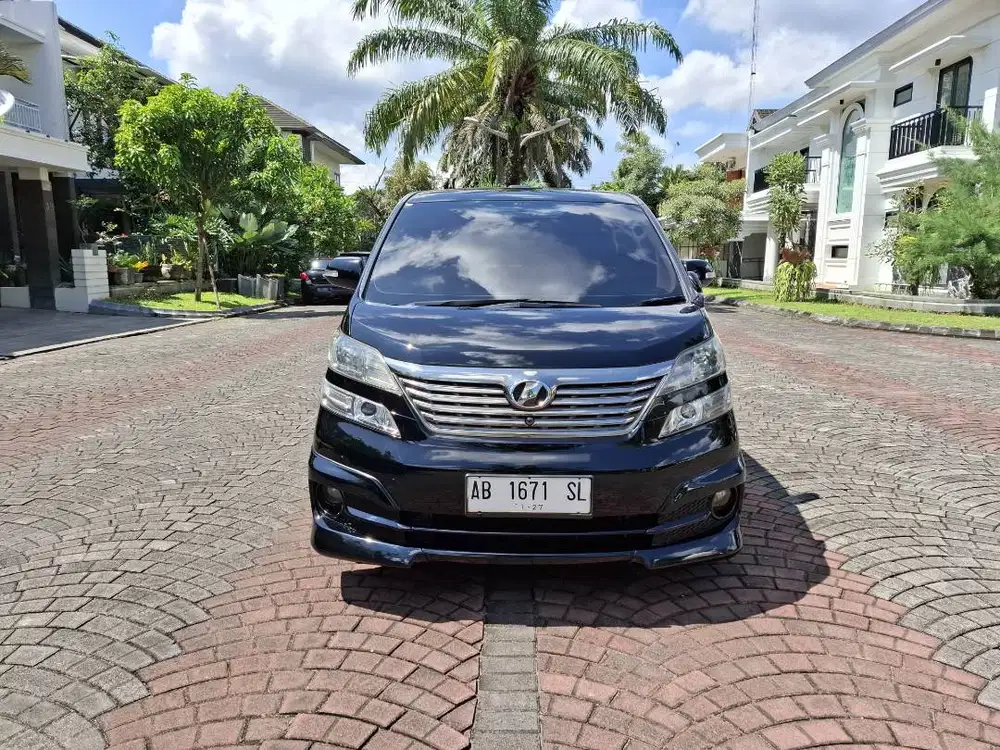 Toyota Vellfire Premium Sound V Matic 2009 KONDISI TERAWAT DP MINIM