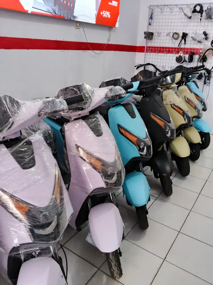 Sepeda listrik uwinfly d75 (barang baru dan tersegel harga promo)