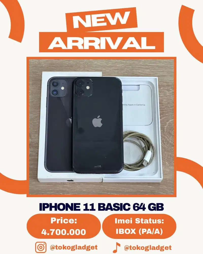 iPhone 11 Basic 64 Gb ex IBOX